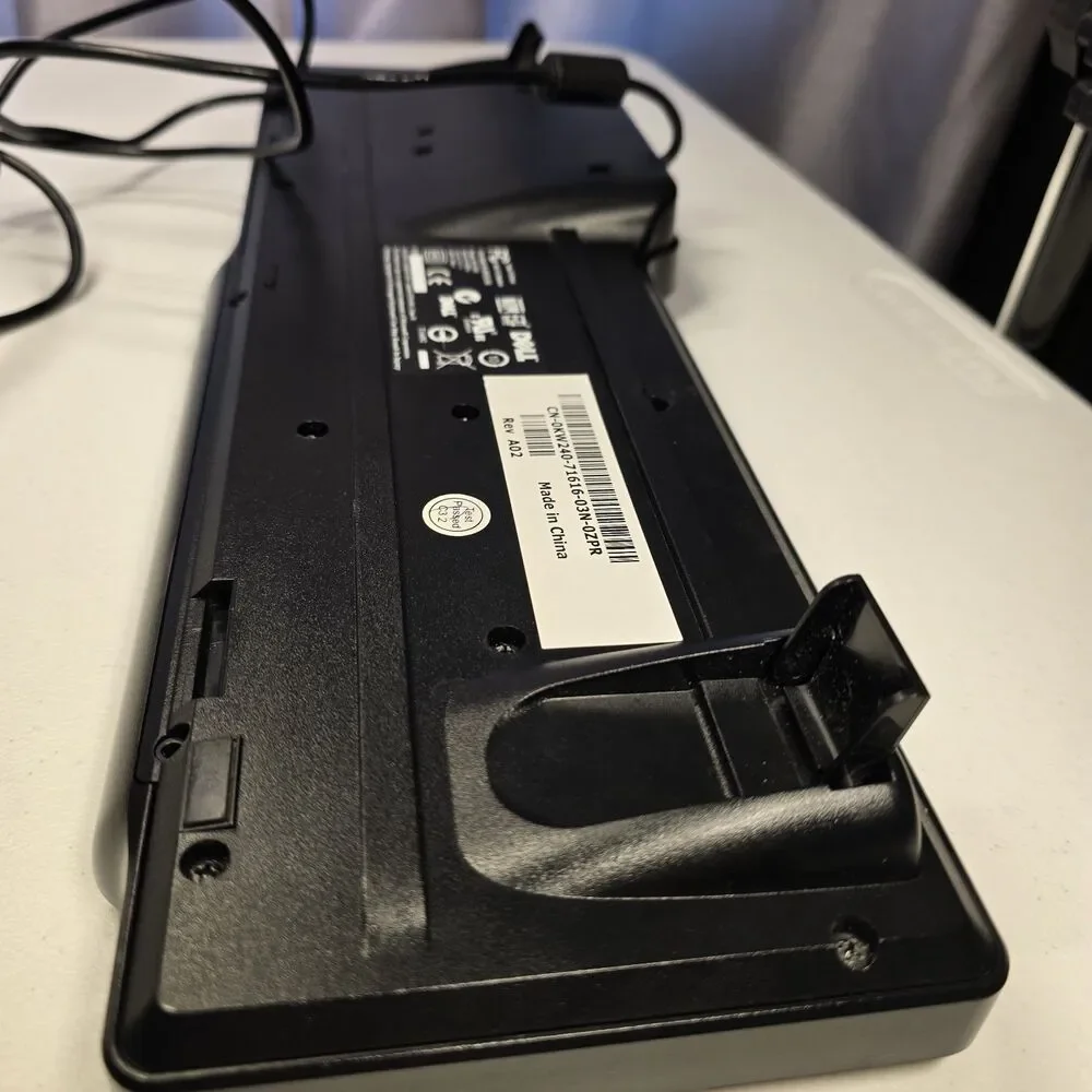 Dell USB Wired Smart Card Reader Black Keyboard SK-3205